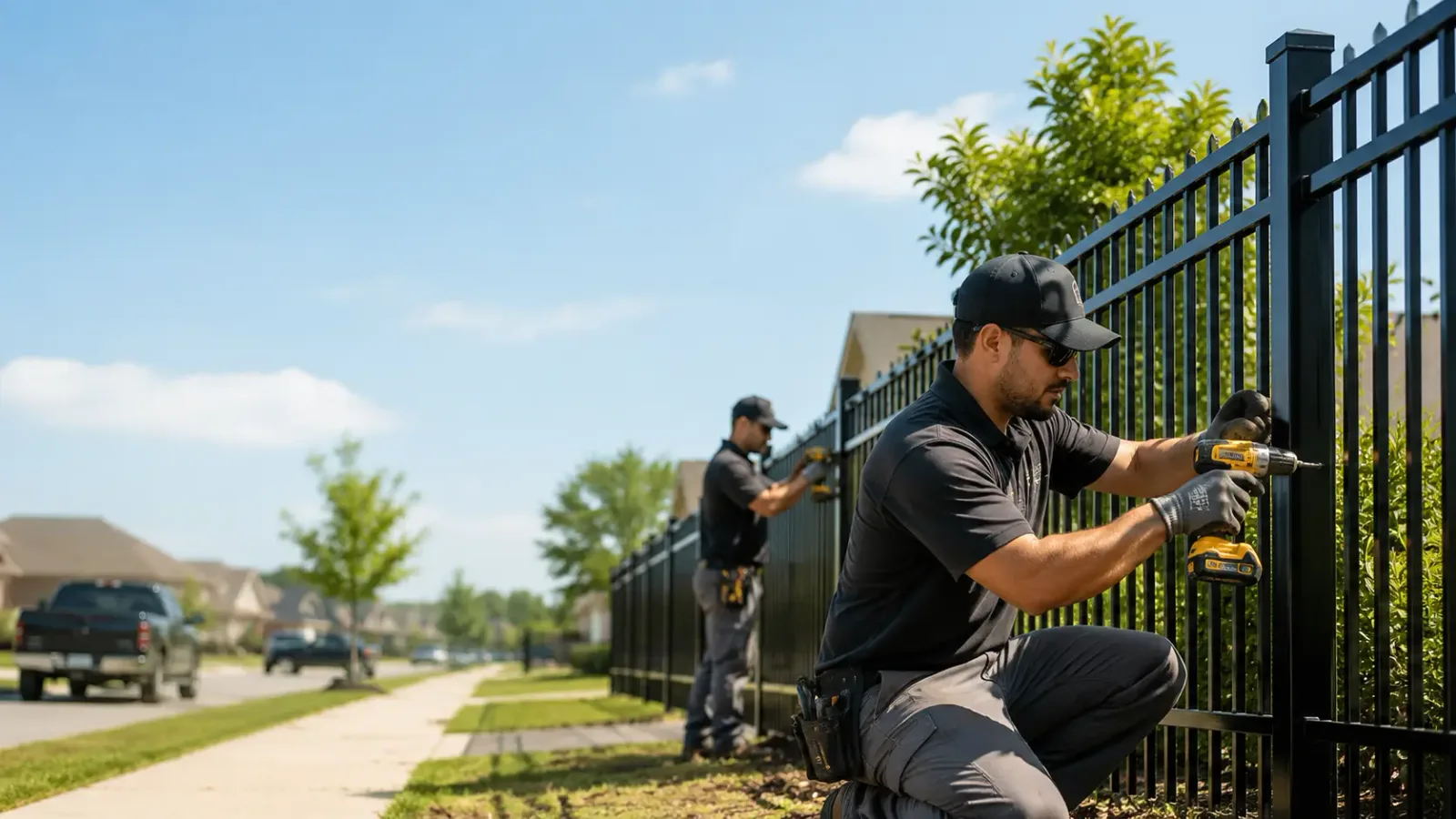 Metal Fence Installation in Odenville, AL